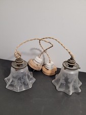 Paire de tulipes dégagé à