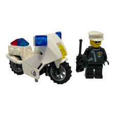 sympa moto policier    lego  ( police , commissariat   ) 2433