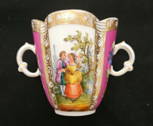Ancienne tasse chocolat en - tasse, à