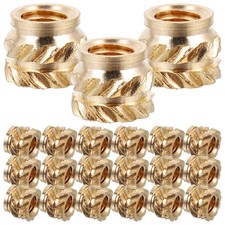  Écrou d'encastrement en cuivre à filetage femelle M3x4x5, jeu de chaleur,