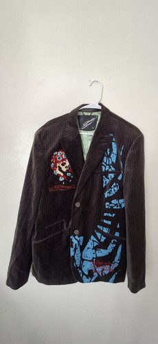 Hardy men skull velvet - skull,