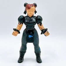Mini figurine animation poupée caoutchouc gomme rétro vintage Chun-Li Street ...