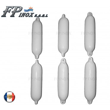 Pare battage blanc 110 x - 6,
