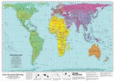Peters Projection World Map