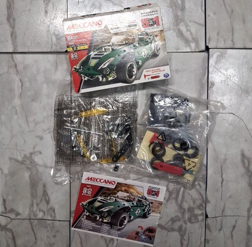 Meccano green and - meccano, silver