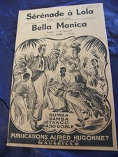 "Partition Sérénade à Lola