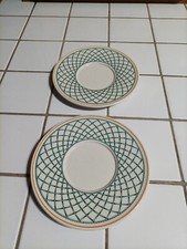 lot 2 soucoupes Basket Villeroy Boch 18 cm