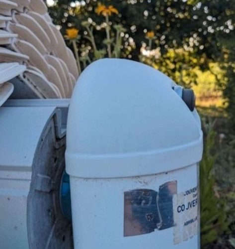 Capot abriblue volet - , piscine