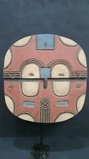 MASQUE  BATEKÉ CONGO RDC ZAÏRE ART TRIBAL AFRICAIN ANCIEN  AFRICAIN 48cm