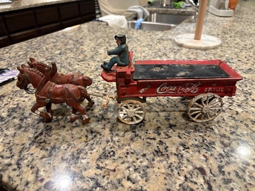 Vintage coca cola coke cast - vintage,