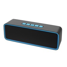 Haut-Parleur Bluetooth Enceinte Bluetooth 5.0 Portable avec Son stéréo Hi-FI ...
