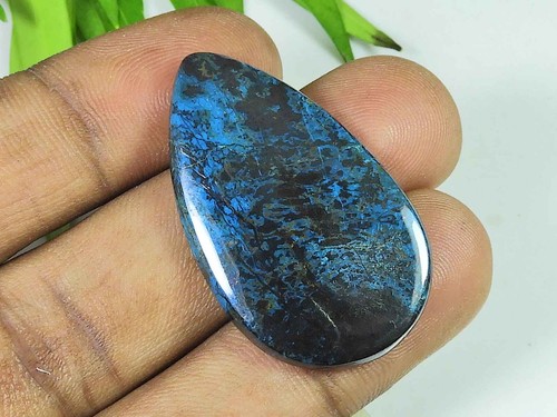 Cabochon poire shattuckite - cabochon,