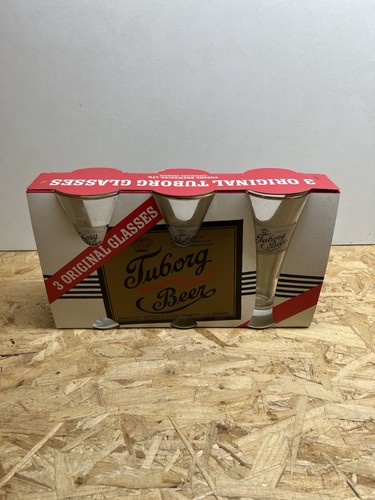 Lot verres tuborg - 3, cl