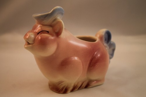 Vintage pig creamer - pig,