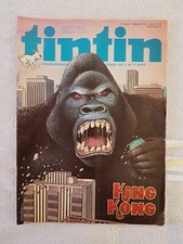 TINTIN N°215 19/10/79 KING KONG PUB BENCO SCHTROUMPF BIG JIM MALABAR MOULINSART