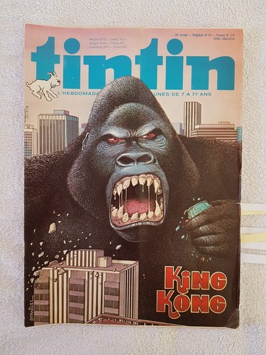 Tintin 215 79 - 19/10/79, king