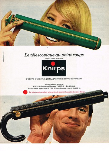 Publicite 1968 knirps - publicite,