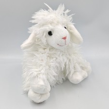 Doudou peluche mouton blanc