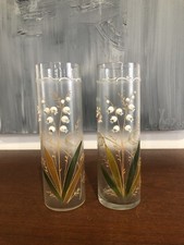 PAIRE DE VASES ROULEAU EN
