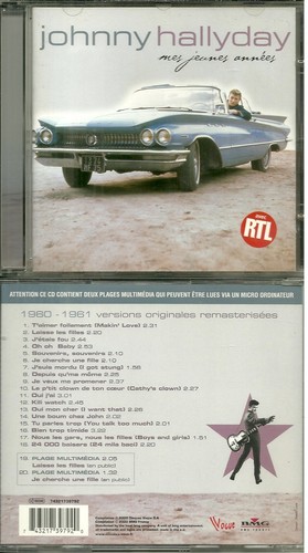 Johnny hallyday best of - cd, :