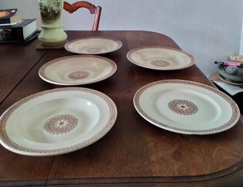 Assiettes anciennes creil - 5,