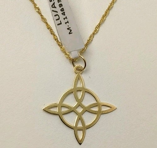 Pendentif chaîne 18k - et,