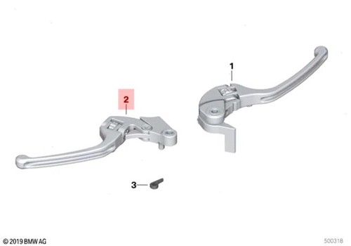 Genuine bmw clutch lever - genuine,
