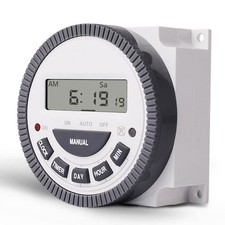 Versatile Digital Programmable Temps Interrupteur for Éclairage Avec 16 Sur/Off