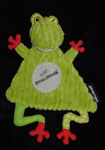 Doudou plat grenouille