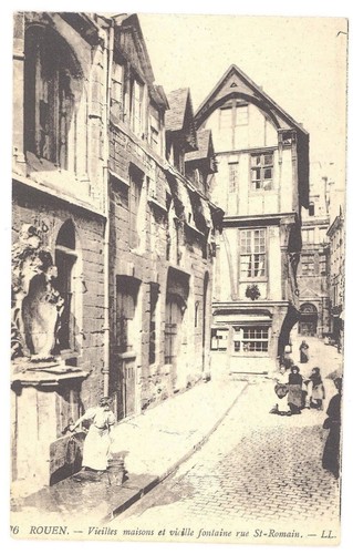 Cpa rouen 76 vieilles - -, 76.