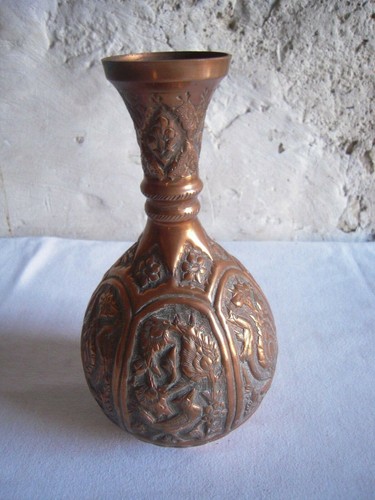 Ancien vase cuivre - ancien,