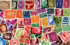 ALLEMAGNE avant 1945 lot de 25 à 500 timbres différents