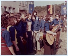 photo RDA DDR - 4 vintage print 1974 - Loisirs Berlin East communist propaganda