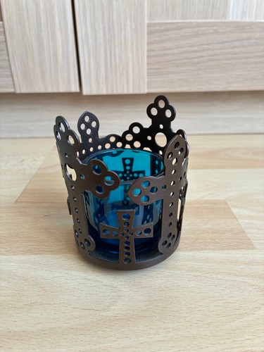 Porte bougie cross - "cross, votive
