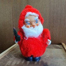 Ancien Père-Noël  Boîte Bonbons Décoration  Fêtes Noël Vintage