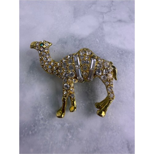 Vintage rhinestone camel - vintage,