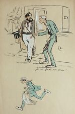 SEM, A. THOMAS, E. de ROTHSCHILD, H. LETTELIER, journal, mendiant, caricature