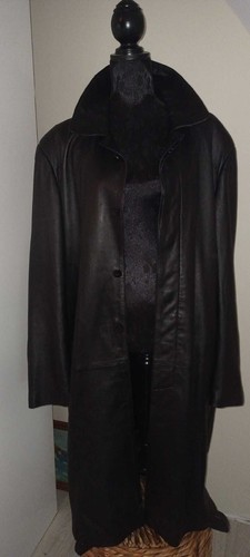 Manteau cuir homme - manteau,
