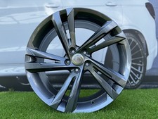 4X R19 Pouce 5X112 VW Valencia Style Gris Roues : Pour Golf Passat Tiguan