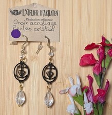 boucles d'oreilles Croix De