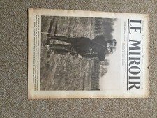 JOURNAL LE MIROIR 229 14 avril 1918 un capitaine americain decore 1