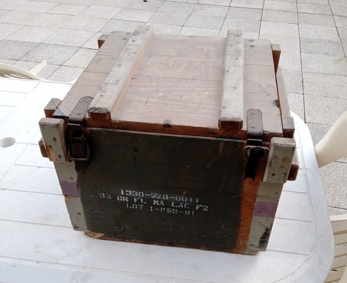 Caisse transport militaire - de,