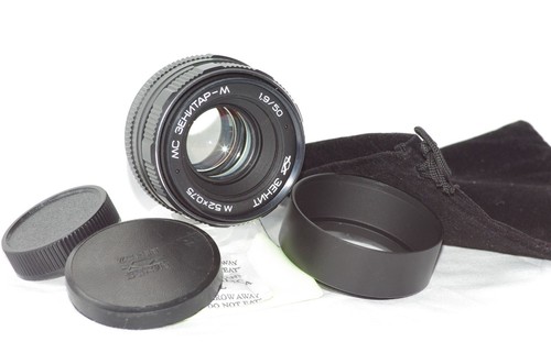 Rare zenitar 50mm 9 - zenitar-m, f1,9