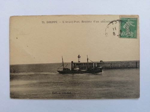 Cpa normandie dieppe en - cpa,
