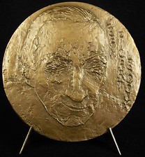 Médaille Jean Picart Le Doux artiste peintre & tapissier tapisserie 1974 Medal