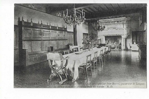 Langeais chateau salle a - ,