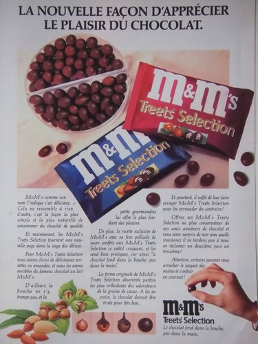 Publicité 1990 treets - publicitÉ,
