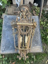 ancien Lustre En Bronze