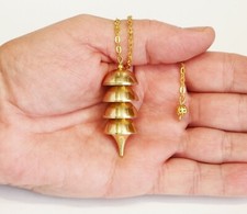 * PENDULE RADIONIQUE 4 PILES  SERVRANX A CHAINETTE  EMETTEUR  RADIESTHESIE