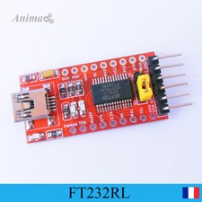 Module FT232RL Convertisseur Mini USB - TTL  Série UART (3.3v ou 5v)